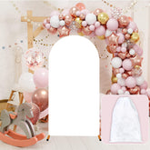 Lofaris Solid White Arch Cover for Party  Decor